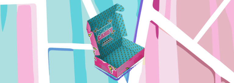 Viral custom candy packaging for Poppin Candy